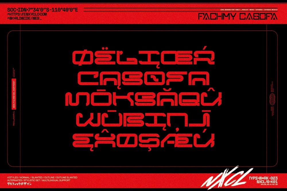 NCL Megrabs Font Family - Image 10