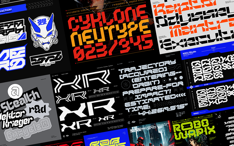 best industrial fonts